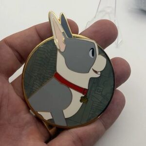 Disney Feast Winston Boston Terrier Pixar short fantasy pin
